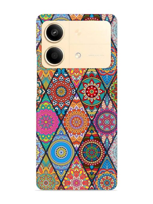 Seamless Tile Pattern Snap Case for Poco X6 Neo (5G)