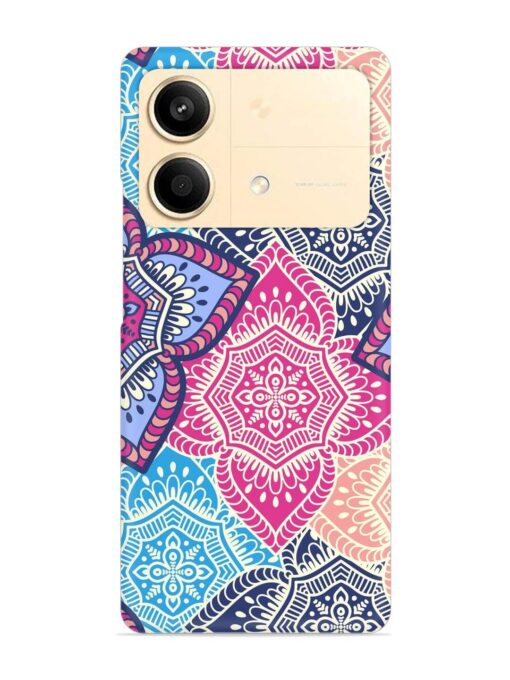 Ethnic Floral Seamless Snap Case for Poco X6 Neo (5G)