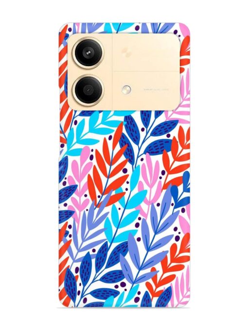 Bright Floral Tropical Snap Case for Poco X6 Neo (5G)