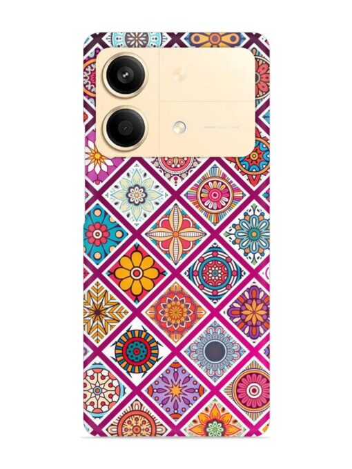 Seamless Tile Pattern Snap Case for Poco X6 Neo (5G)