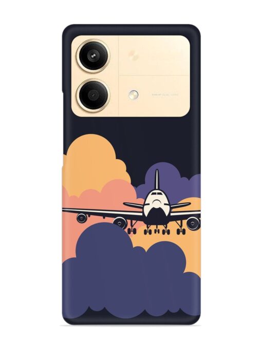 Aeroplane vector Snap Case for Poco X6 Neo (5G) Zapvi