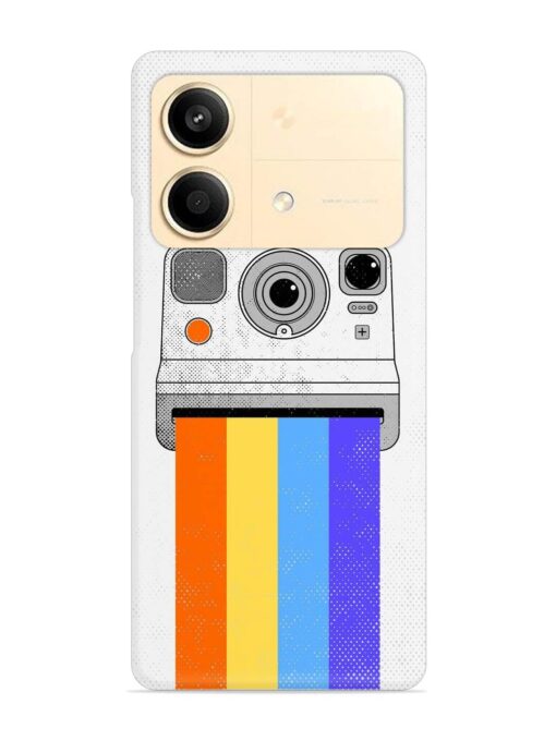 Retro Camera Art Snap Case for Poco X6 Neo (5G)