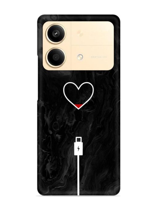 Heart Charging Vector Snap Case for Poco X6 Neo (5G)