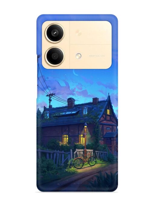 Beautiful Village House Snap Case for Poco X6 Neo (5G)