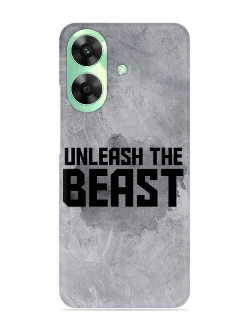 Unleash The Beast Snap Case for Realme C61 Zapvi