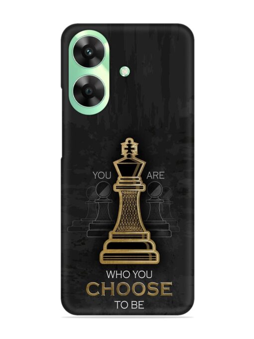 You Are Who Choose To Be Snap Case for Realme C61