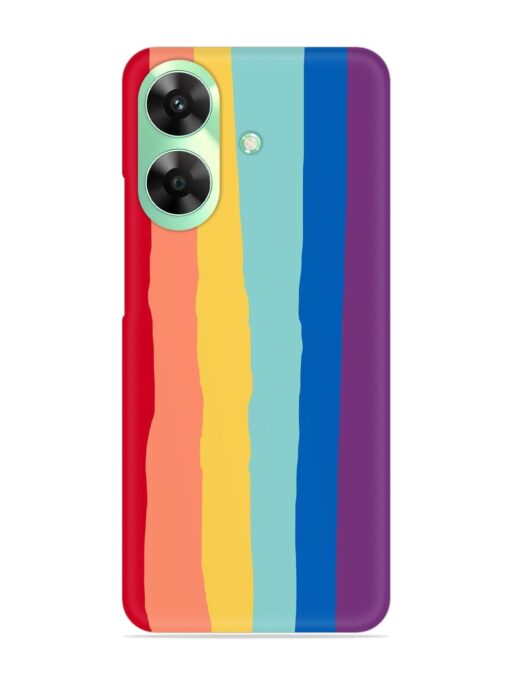 Rainbow Genuine Liquid Snap Case for Realme C61