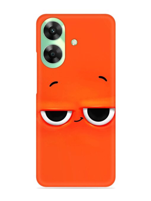 Smiley Face Snap Case for Realme C61 Zapvi