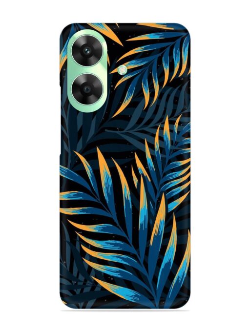 Abstract Leaf Art Snap Case for Realme C61 Zapvi