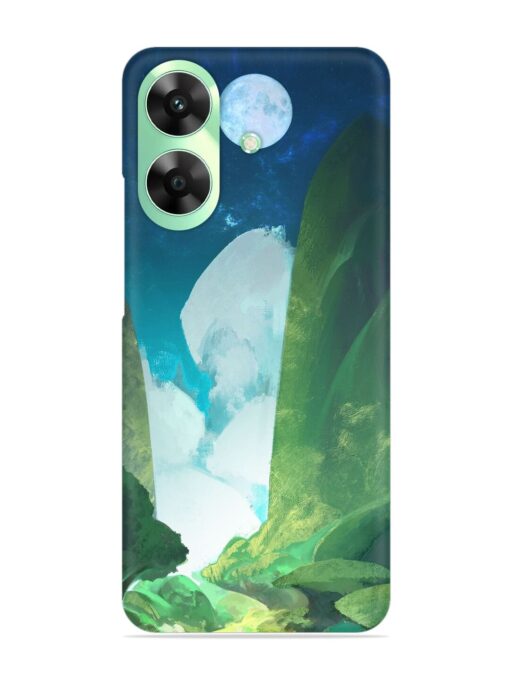 Abstract Art Of Nature Snap Case for Realme C61 Zapvi