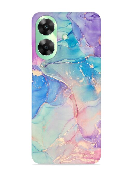 Alcohol Ink Colors Snap Case for Realme C61 Zapvi