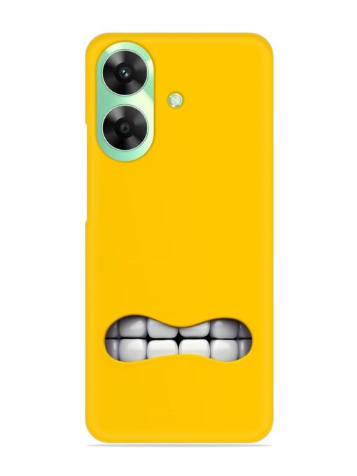 Mouth Character On Snap Case for Realme C61 Zapvi