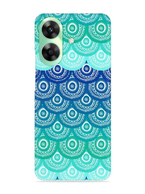 Ethnic Seamless Pattern Snap Case for Realme C61 Zapvi