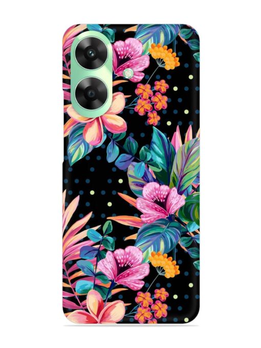 Seamless Floral Pattern Snap Case for Realme C61