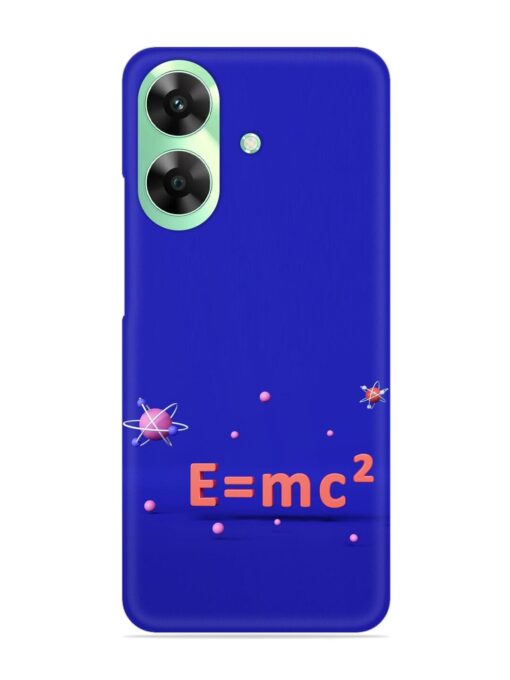 Formula Relativity Equation Snap Case for Realme C61 Zapvi