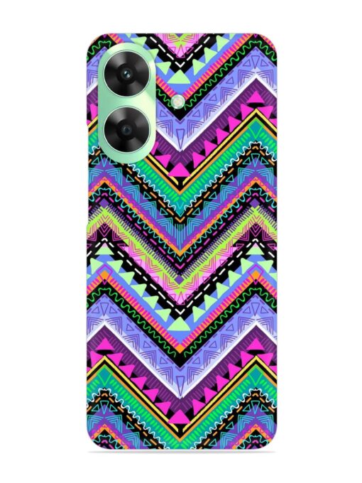 Tribal Aztec Print Snap Case for Realme C61 Zapvi