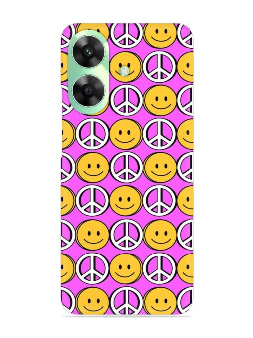 Smiley Face Peace Snap Case for Realme C61