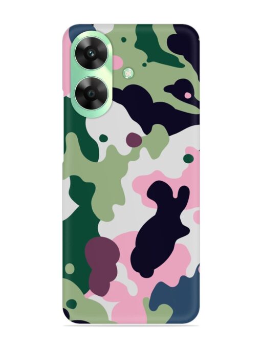 Seamless Funky Camouflage Snap Case for Realme C61 Zapvi