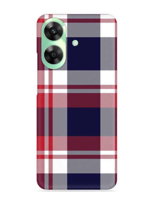 Classic Plaid Tartan Snap Case for Realme C61