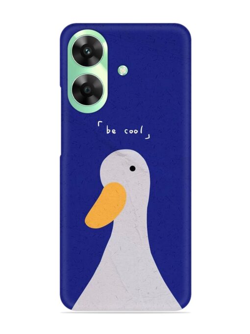 Be Cool Duck Snap Case for Realme C61 Zapvi