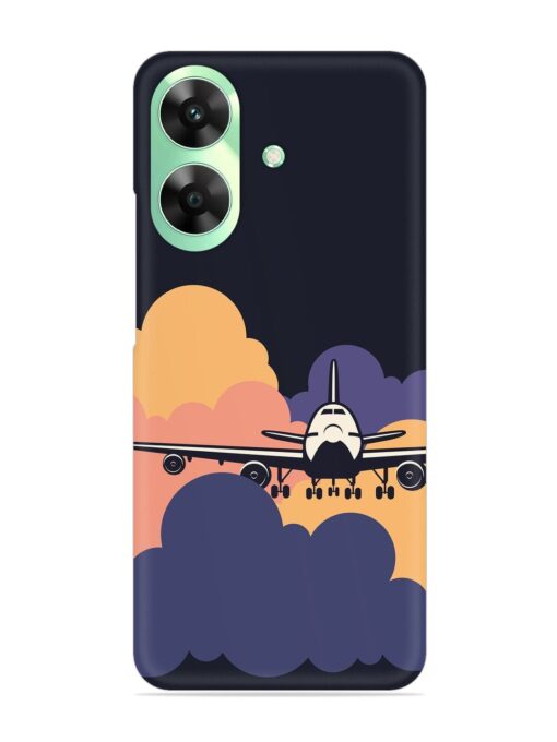 Aeroplane vector Snap Case for Realme C61 Zapvi