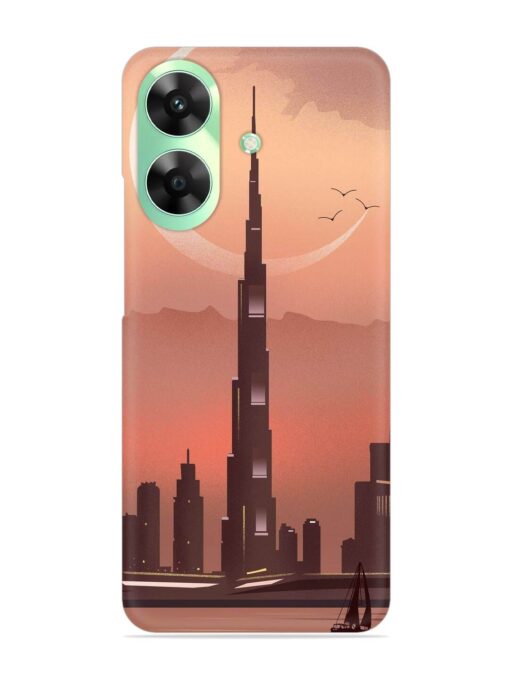 Landmark Burj Khalifa Snap Case for Realme Narzo N61