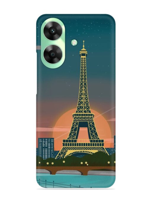 Scenery Architecture France Paris Snap Case for Realme Narzo N61