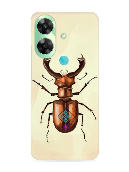 Stag Beetle Vector Snap Case for Realme Narzo N61