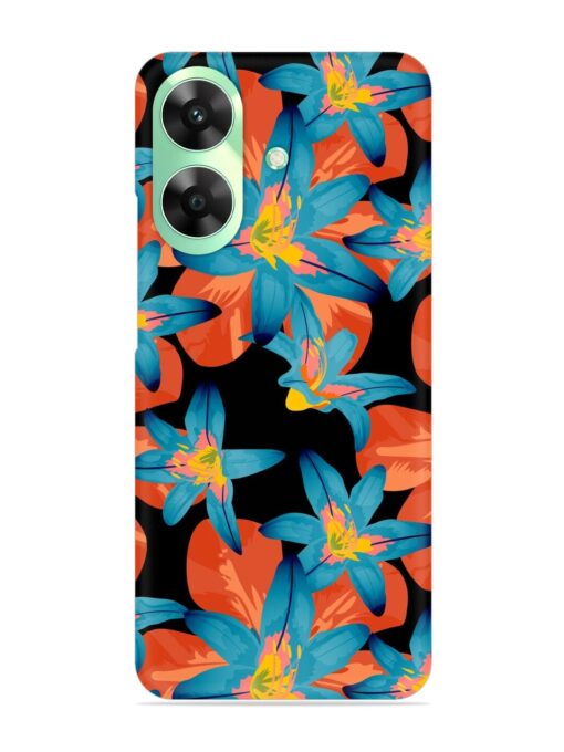 Philippine Flowers Seamless Snap Case for Realme Narzo N61