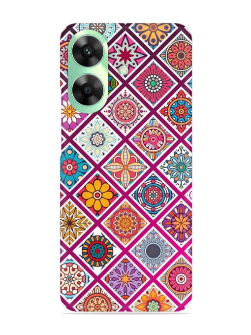 Seamless Tile Pattern Snap Case for Realme Narzo N61