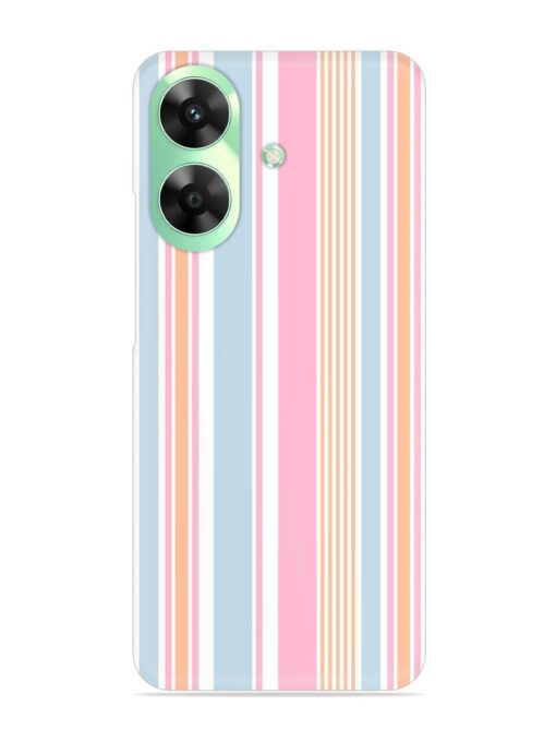 Stripe Seamless Pattern Snap Case for Realme Narzo N61