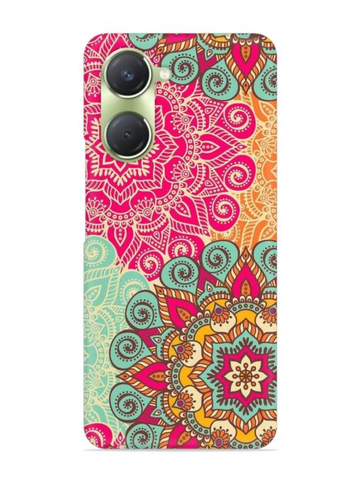 Mandala Seamless Snap Case for Vivo T3 Lite (5G) Zapvi