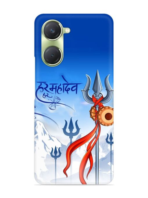 Har Har Mahadev Trishul Snap Case for Vivo T3 Lite (5G)