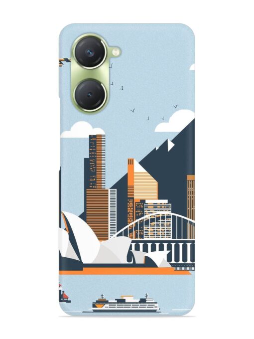 Sydney Opera Landscape Snap Case for Vivo T3 Lite (5G)