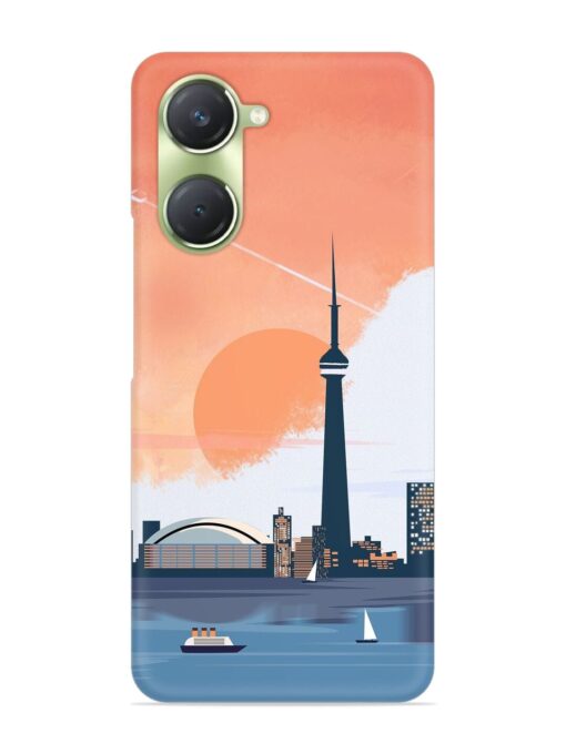 Toronto Canada Snap Case for Vivo T3 Lite (5G) Zapvi