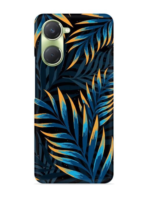 Abstract Leaf Art Snap Case for Vivo T3 Lite (5G) Zapvi