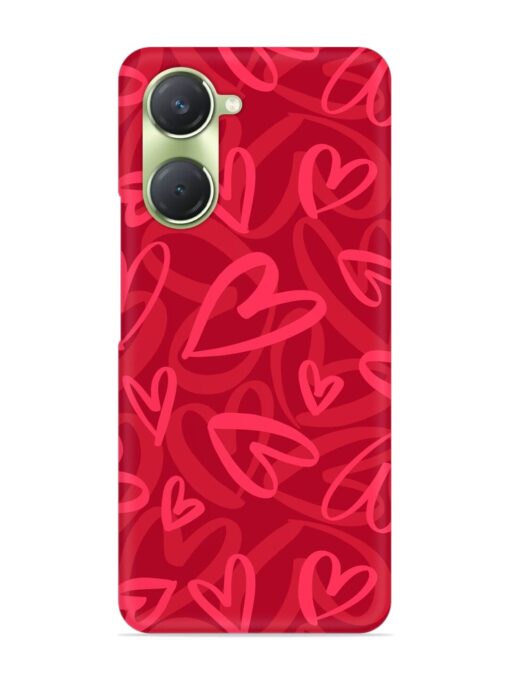 Seamless Romantic Pattern Snap Case for Vivo T3 Lite (5G) Zapvi