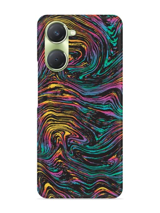 Abstract Liquid Colors Snap Case for Vivo T3 Lite (5G) Zapvi