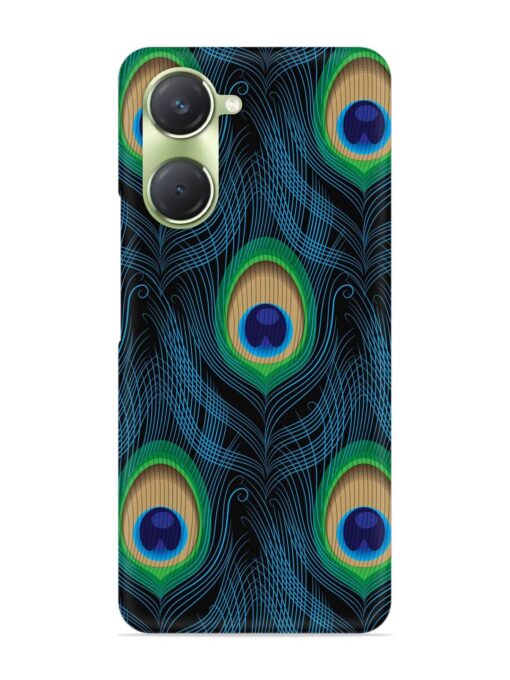 Seamless Pattern Peacock Snap Case for Vivo T3 Lite (5G) Zapvi