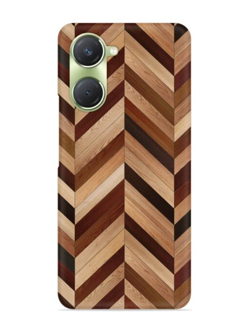 Seamless Wood Parquet Snap Case for Vivo T3 Lite (5G) Zapvi