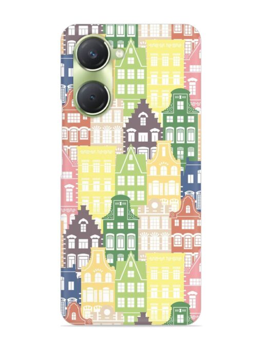 Seamless Shapes Pattern Snap Case for Vivo T3 Lite (5G)