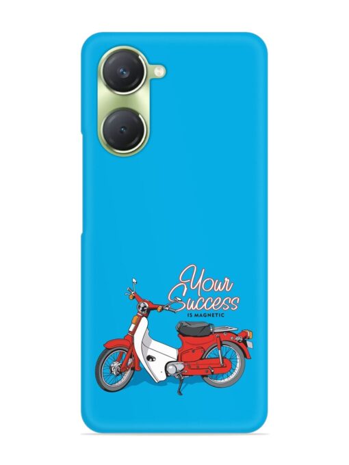 Motorcycles Image Vector Snap Case for Vivo T3 Lite (5G) Zapvi