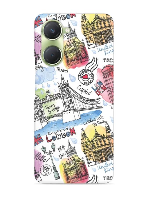 Vector London Landmark Snap Case for Vivo T3 Lite (5G) Zapvi