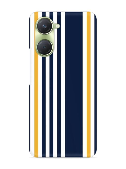 Seamless Stripe Pattern Snap Case for Vivo T3 Lite (5G)