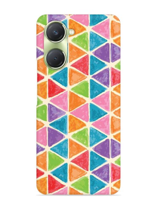 Seamless Colorful Isometric Snap Case for Vivo T3 Lite (5G) Zapvi