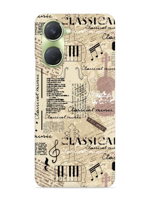 Classical Music Lpattern Snap Case for Vivo T3 Lite (5G) Zapvi