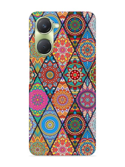 Seamless Tile Pattern Snap Case for Vivo T3 Lite (5G)