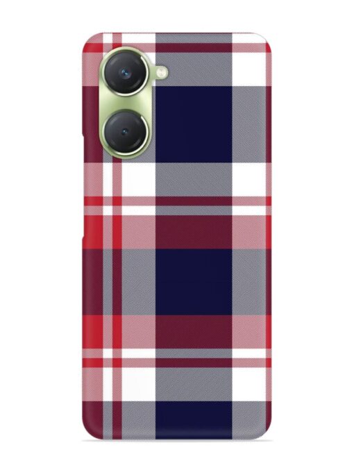 Classic Plaid Tartan Snap Case for Vivo T3 Lite (5G) Zapvi