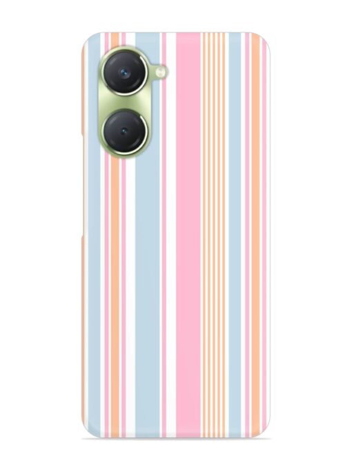 Stripe Seamless Pattern Snap Case for Vivo T3 Lite (5G)