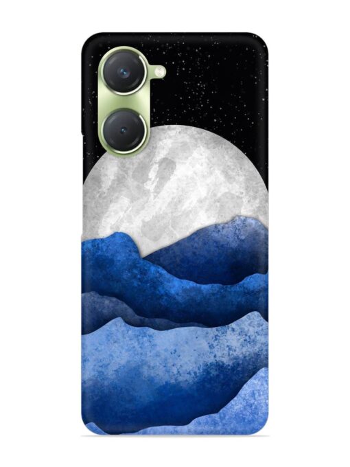 Full Moon Mountain Vector Snap Case for Vivo T3 Lite (5G) Zapvi